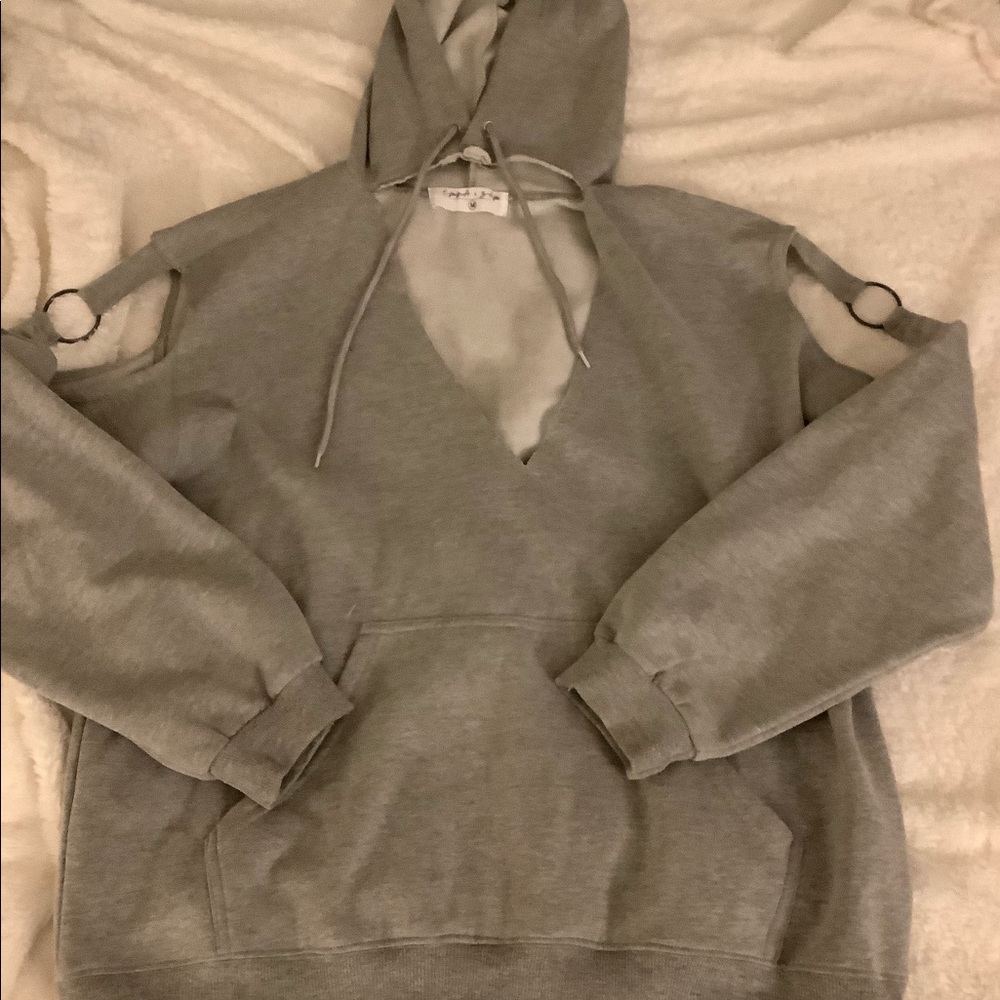 Cut out sweatshirt